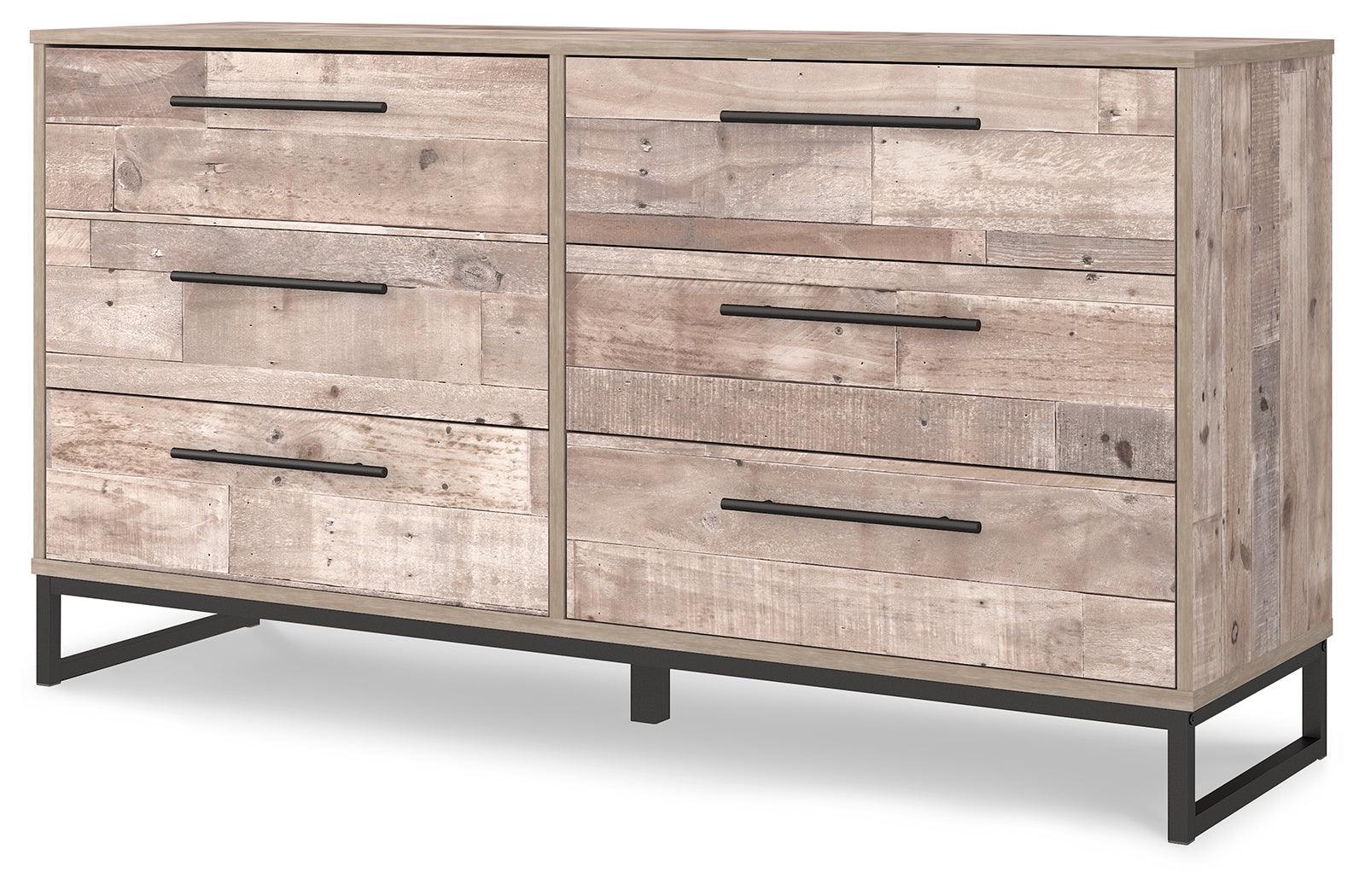 Neilsville Whitewash Dresser EB2320-231 - Ella Furniture