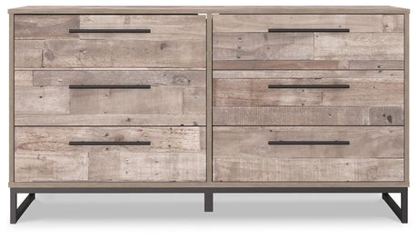 Neilsville Whitewash Dresser EB2320-231 - Ella Furniture