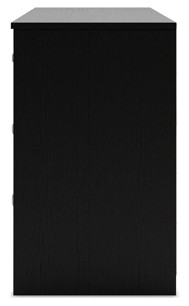Finch Black Dresser view 3