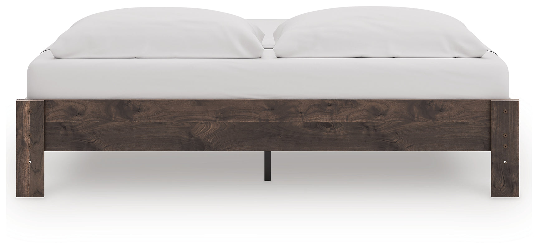 Calverson Brown King Platform Bed