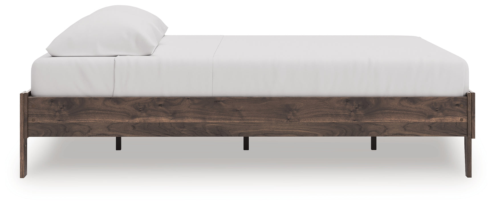 Calverson Brown King Platform Bed