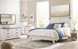 Shawburn Whitewash Charcoal Gray Dresser