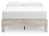 Shawburn Gray Full Platform Bed