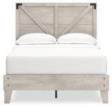 Shawburn Gray Full Platform Bed