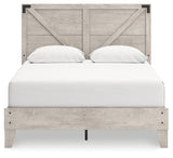 Shawburn Gray Queen Platform Bed