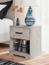 Shawburn Whitewash Nightstand