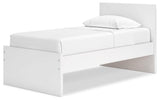 Onita White Twin Panel Platform Bed
