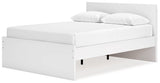 Onita White Queen Panel Platform Bed