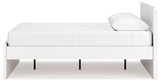 Onita White Queen Panel Platform Bed