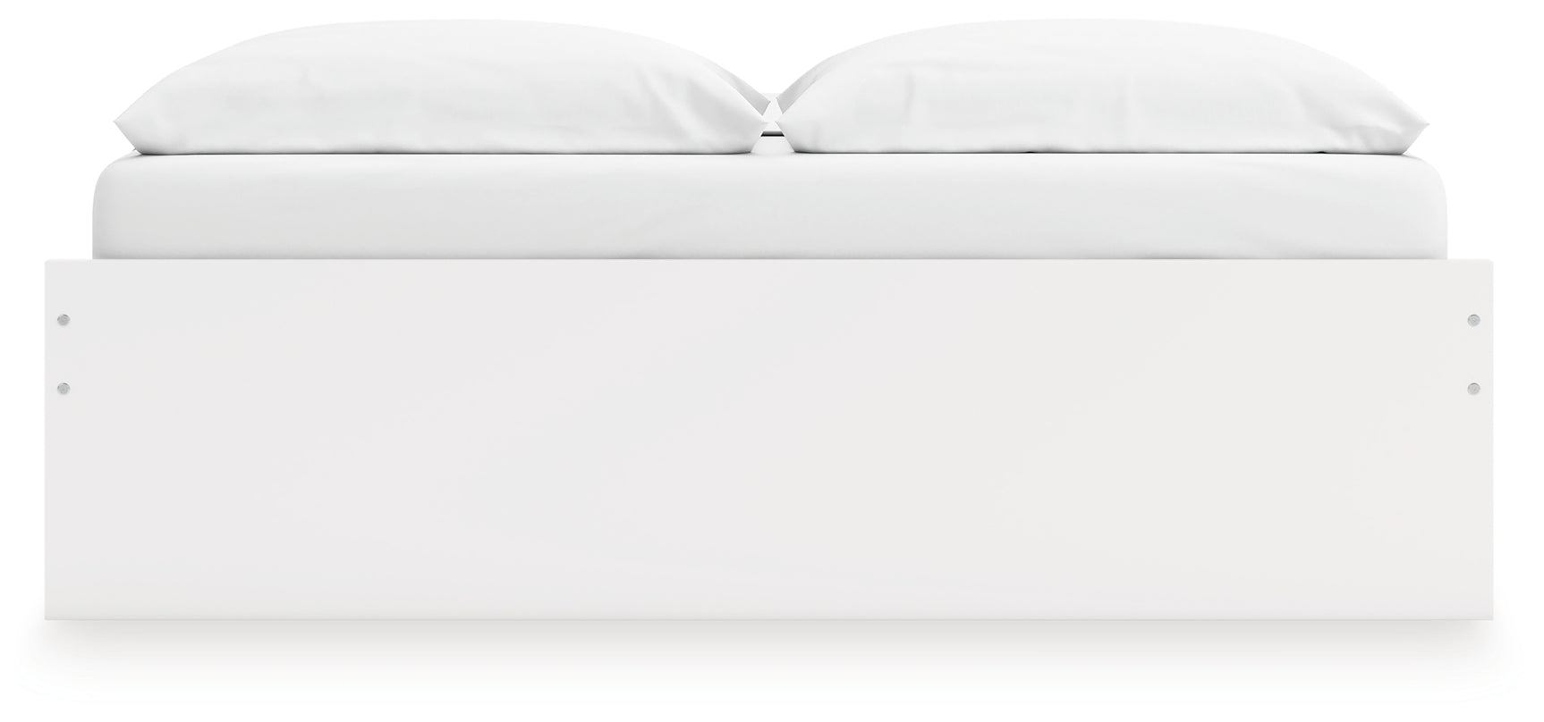 Onita White King Platform Bed