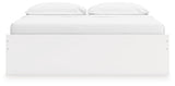 Onita White King Platform Bed