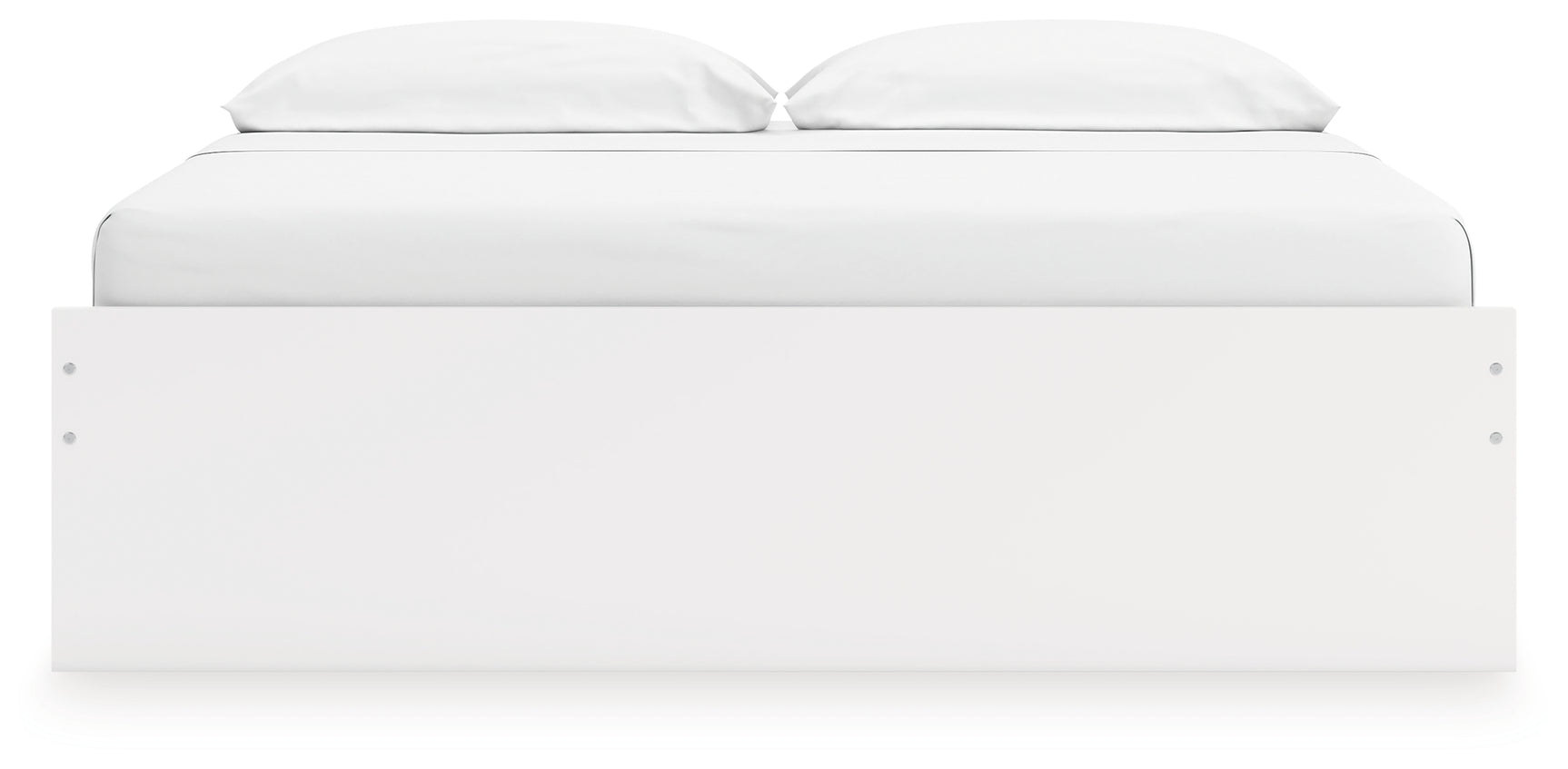 Onita White King Platform Bed