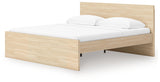 Onita Natural Queen Panel Platform Bed