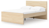 Onita Natural Full Panel Platform Bed