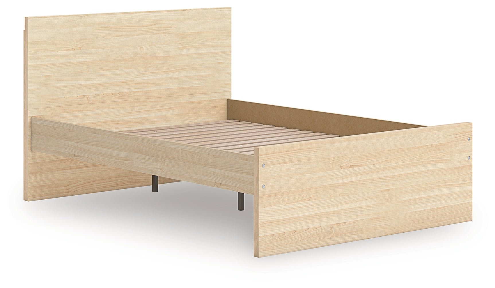 Onita Natural King Panel Platform Bed