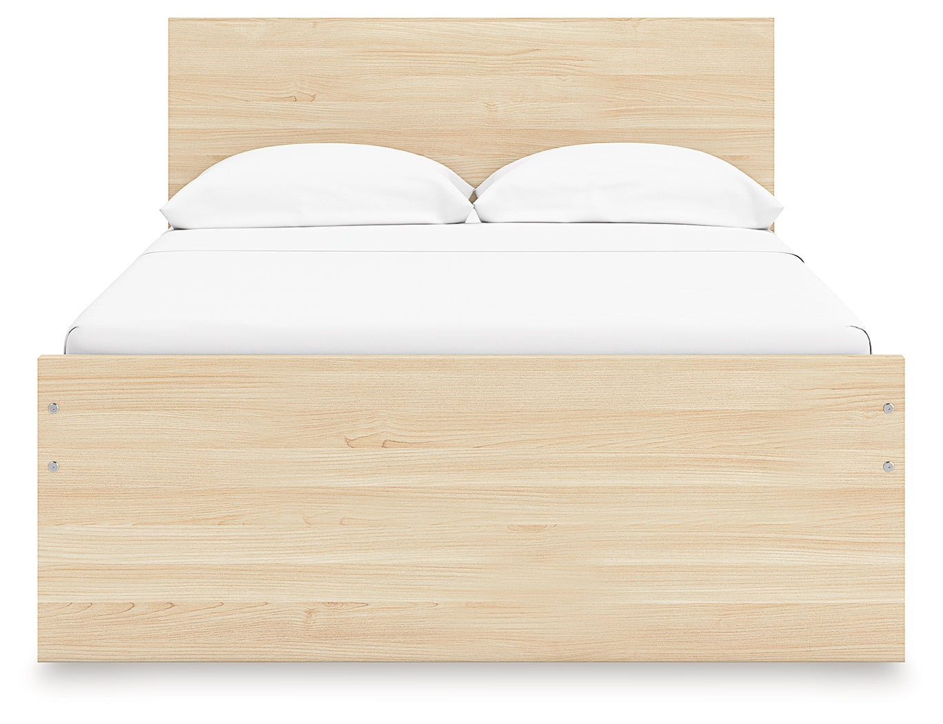 Onita Natural Full Panel Platform Bed