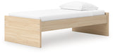 Onita Natural Twin Platform Bed