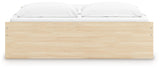 Onita Natural King Platform Bed