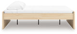Onita Natural King Platform Bed