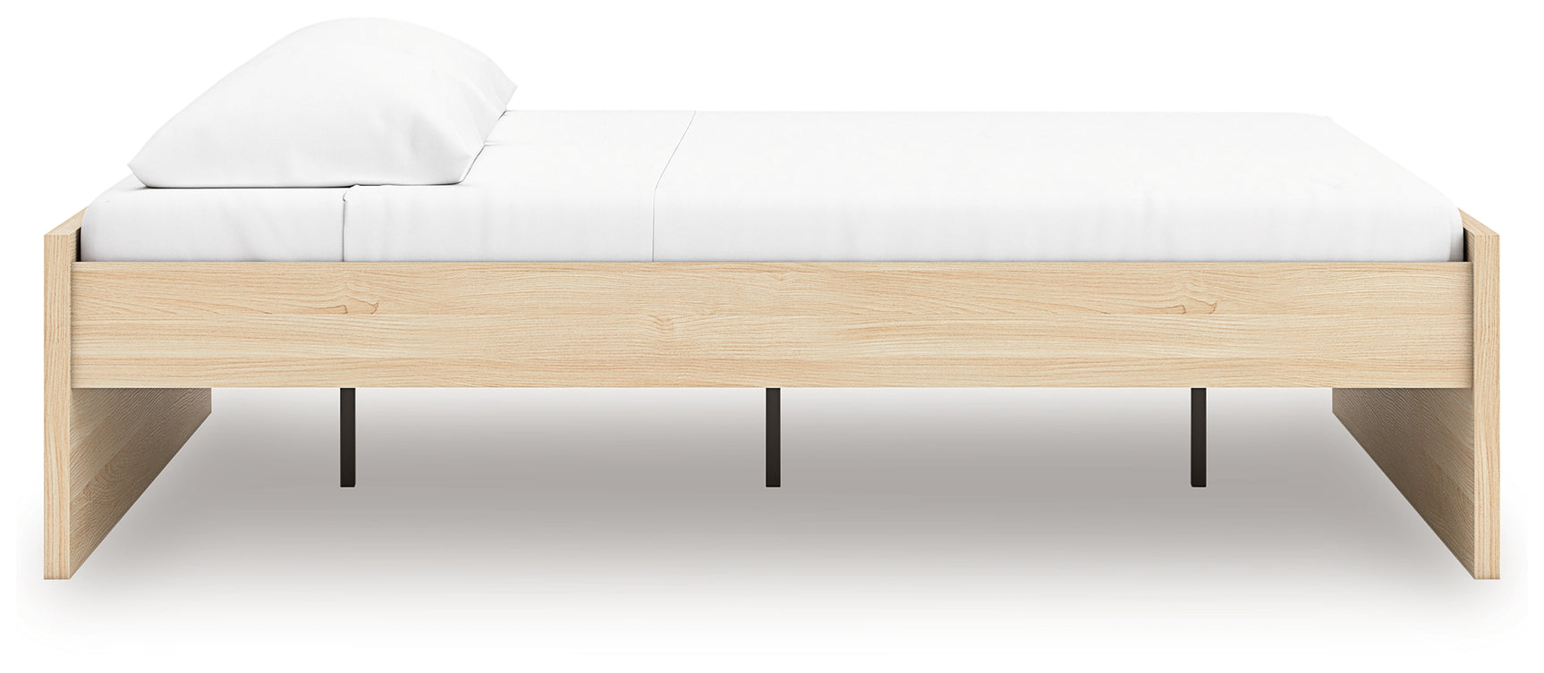 Onita Natural King Platform Bed