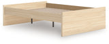 Onita Natural Full Platform Bed