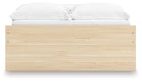Onita Natural Full Platform Bed