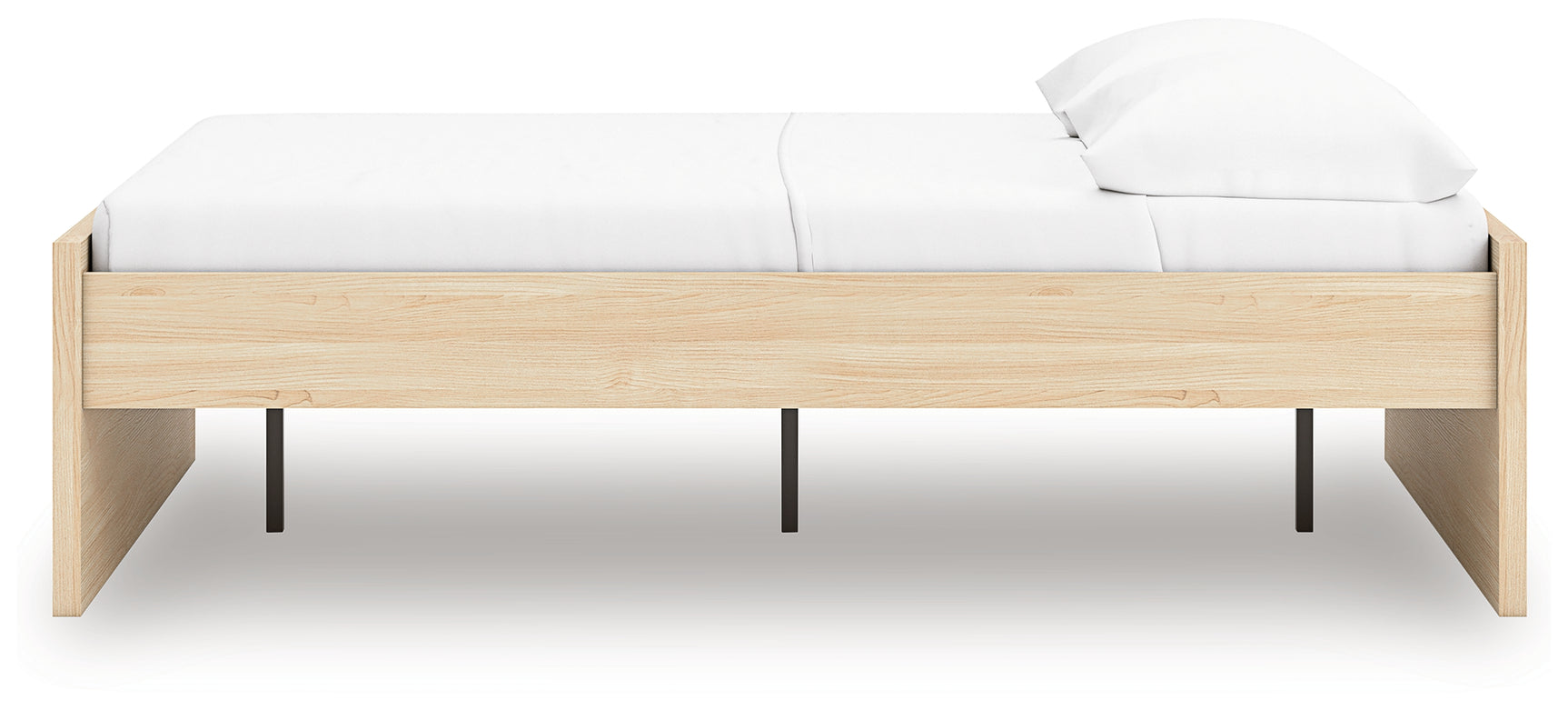 Onita Natural Full Platform Bed
