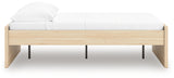 Onita Natural Full Platform Bed