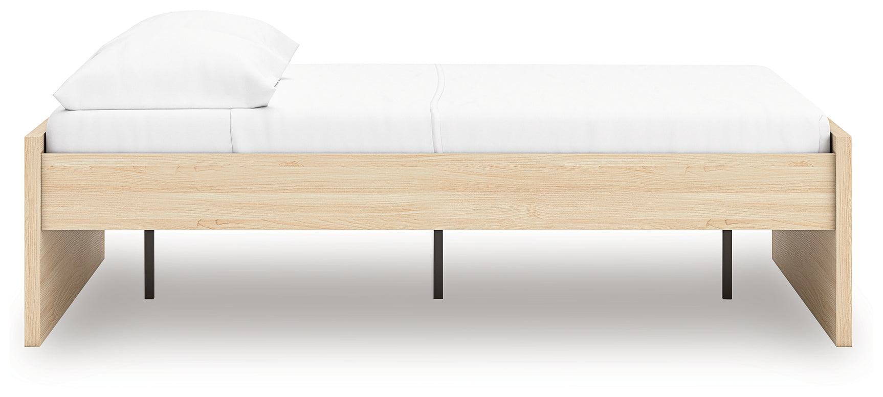 Onita Natural Full Platform Bed