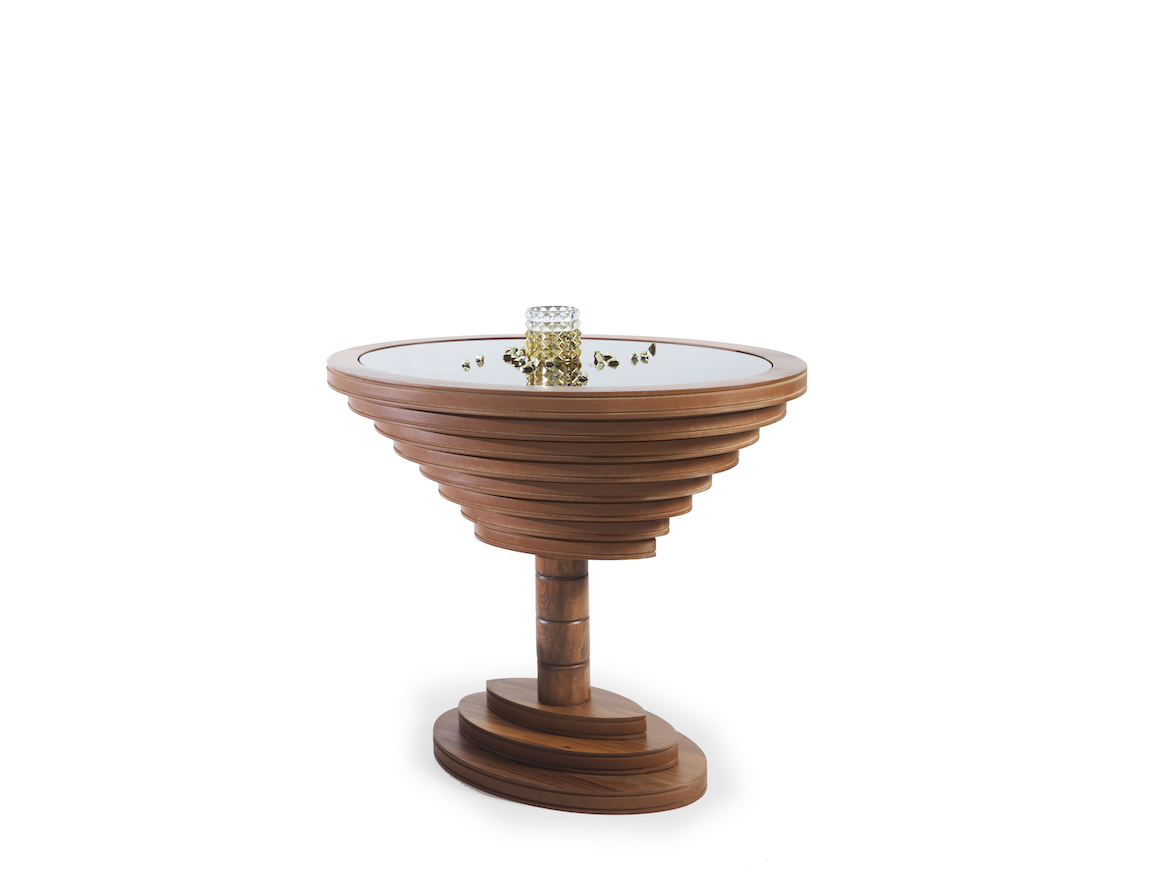 Tina Walnut End Table