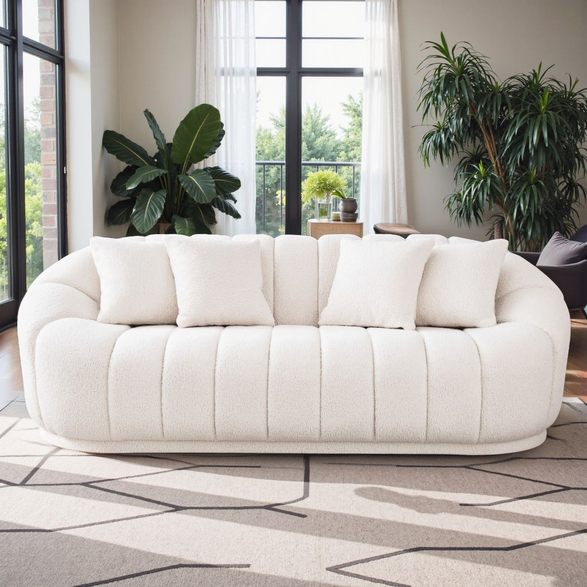 Wendy Cream Boucle Sofa