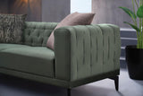 Dorian Green 3-Seater Sofa - Ella Furniture