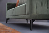 Dorian Green 3-Seater Sofa - Ella Furniture