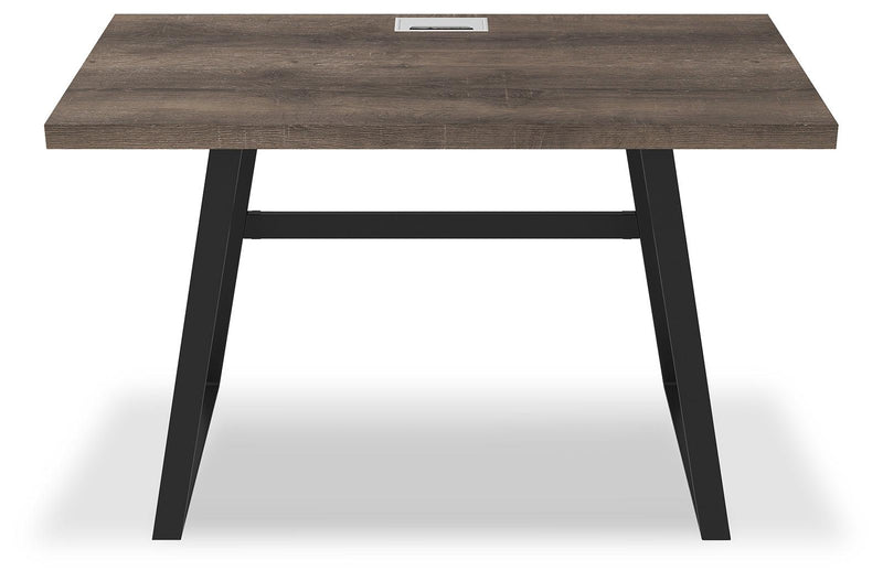 Arlenbry Gray 47" Home Office Desk - Ella Furniture