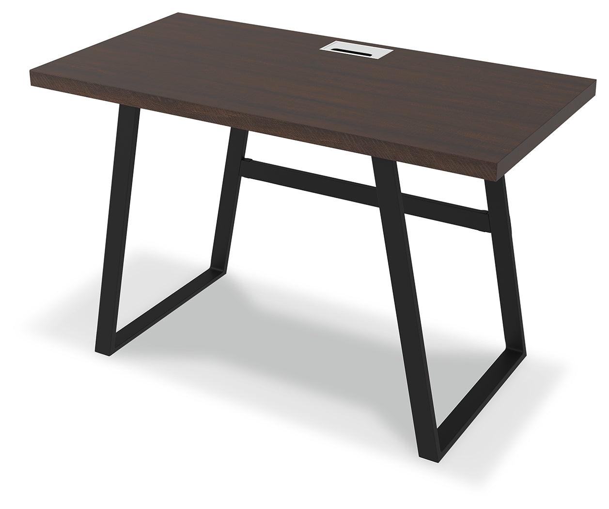 Camiburg Warm Brown 47" Home Office Desk - Ella Furniture