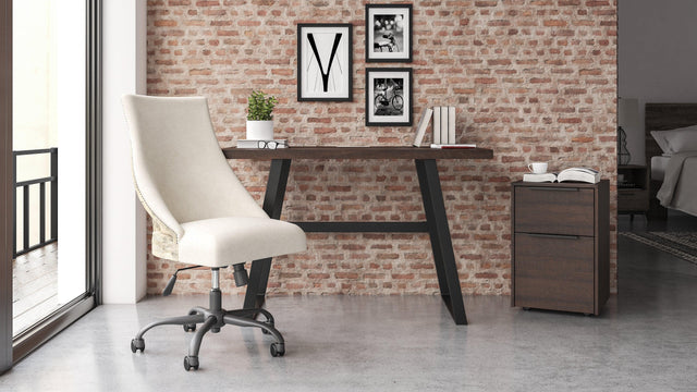 Camiburg Warm Brown 47" Home Office Desk - Ella Furniture