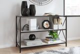 Bayflynn White/Black Bookcase H288-60 - Ella Furniture