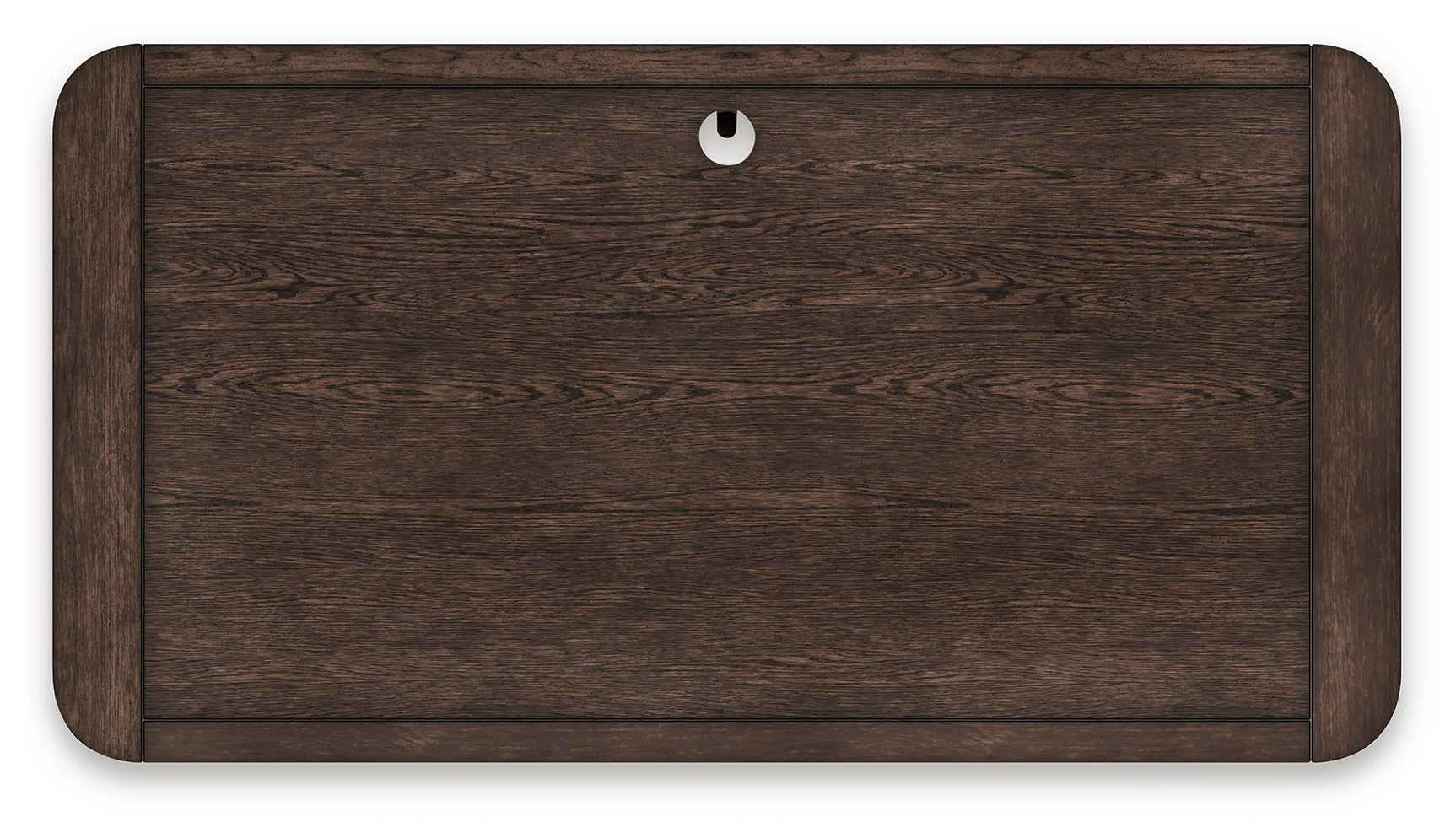 Breckington Dark Brown Home Office Desk with Chair and Storage