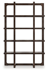 Breckington Dark Brown Home Office Desk with Chair and Storage