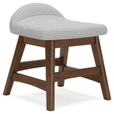 Lyncott Brown Home Office Desk With Chair