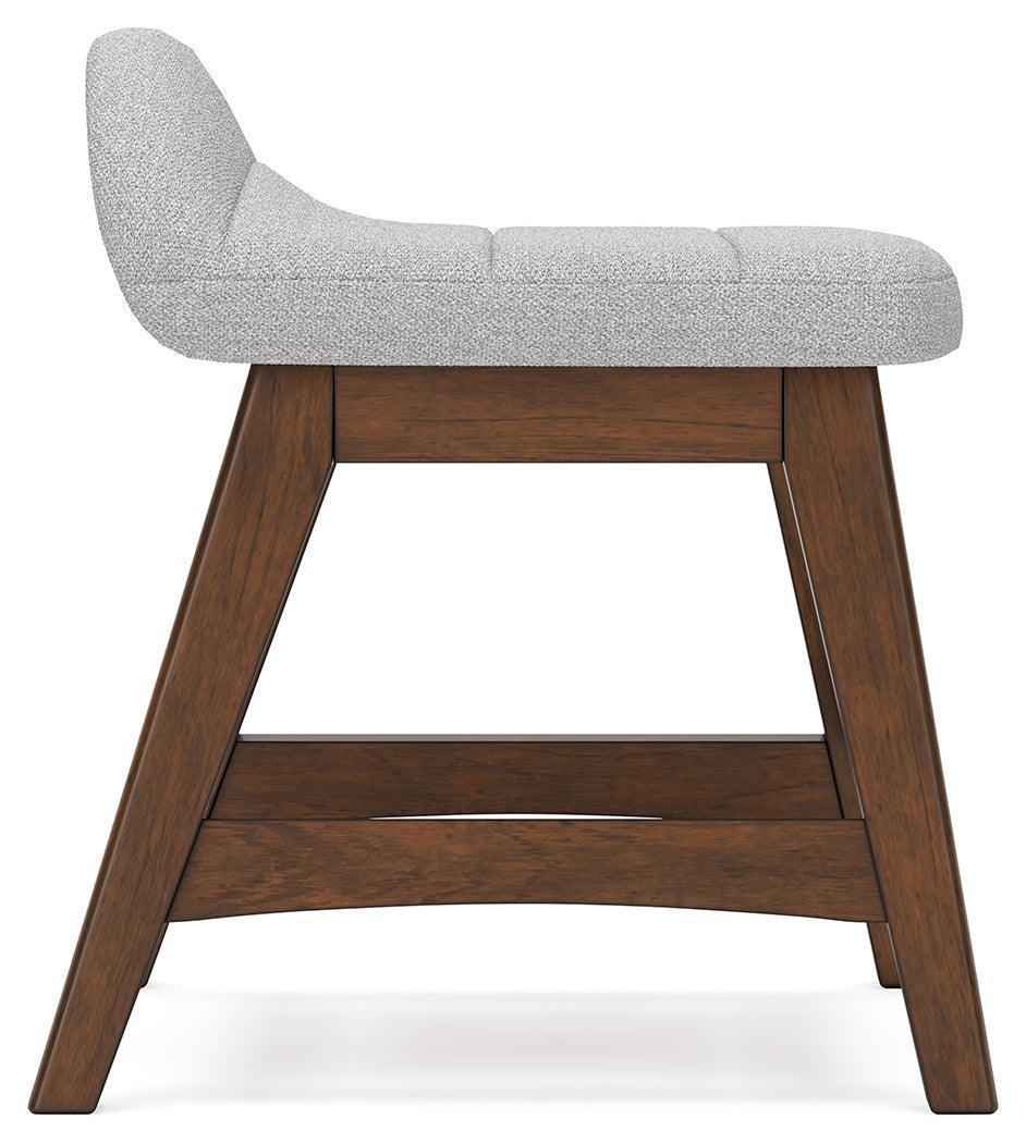 Lyncott Brown Home Office Desk With Chair