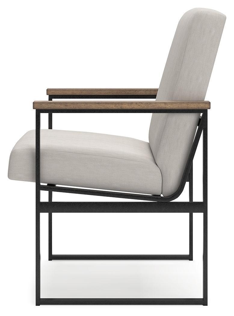 Montia Light Brown Home Office Desk with Chair and Storage