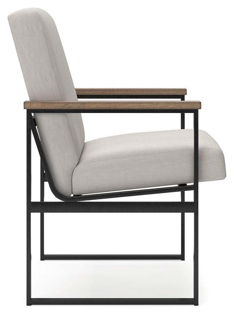 Montia Light Brown Home Office Desk with Chair and Storage