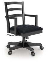 Wildenauer Black Home Office Desk Chair