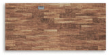 Wildenauer Brown/Black 60" Home Office Desk