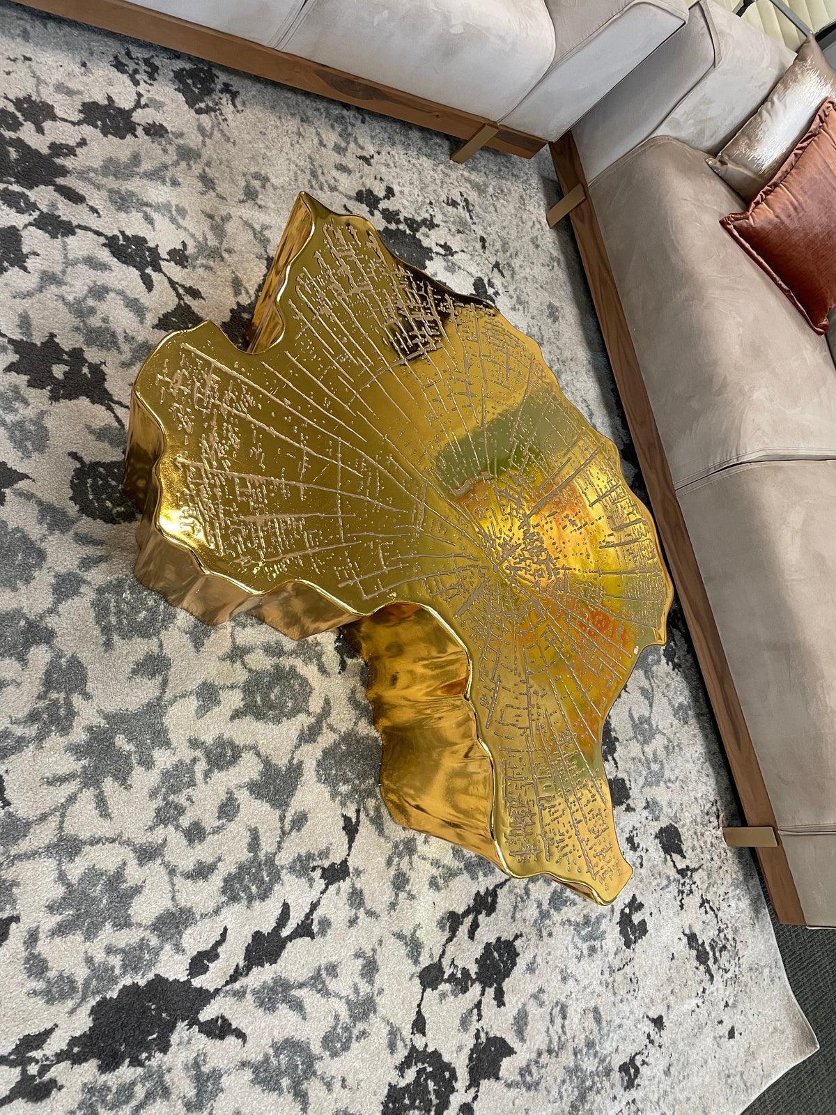 Amelia Gold Coffee Table - Ella Furniture