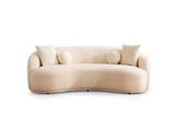 Emily Ivory Boucle Sofa 91" & Loveseat 81"