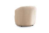Emily Ivory Boucle Accent Chair