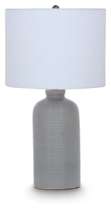 Wimlow Gray Blue Table Lamp view 2