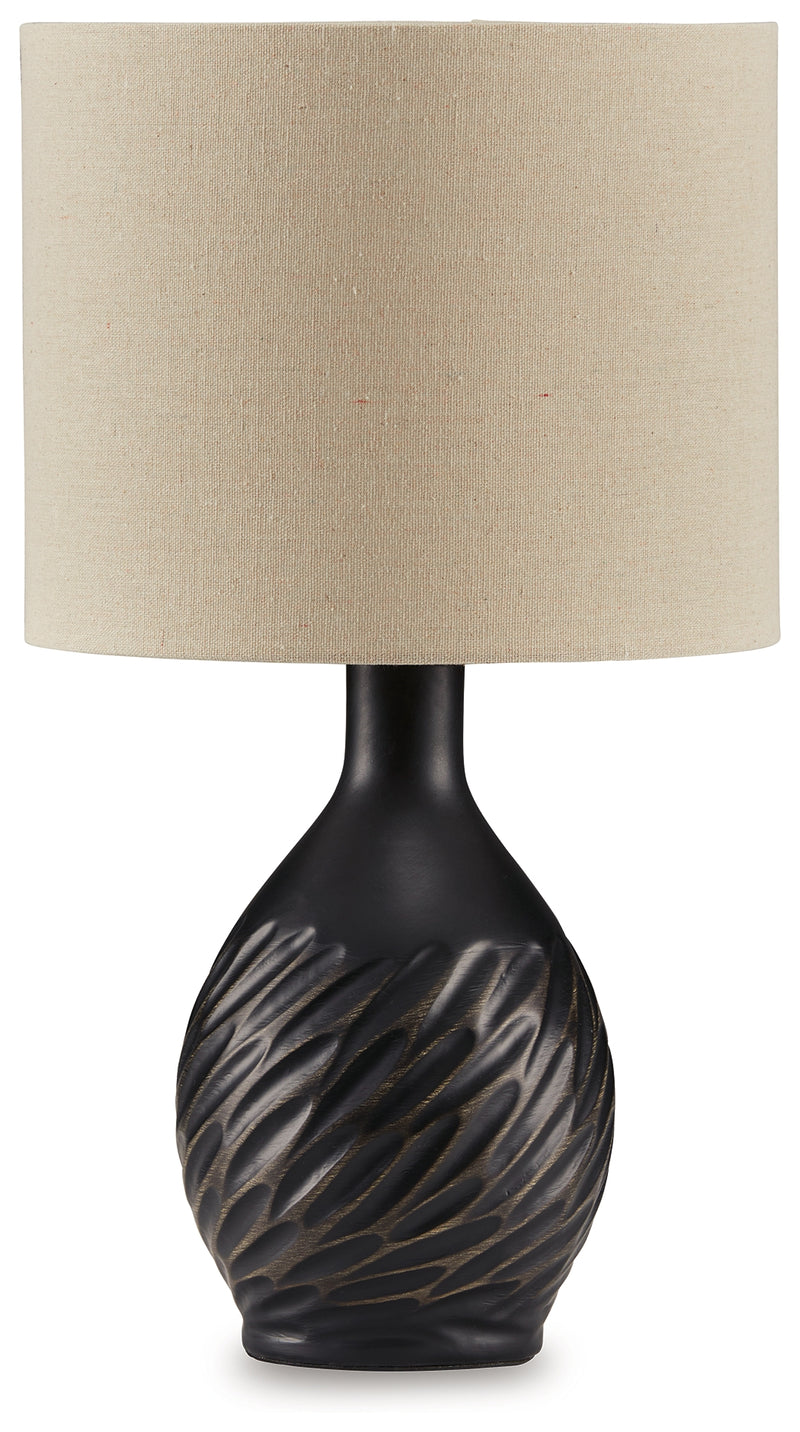 Garinton Black Table Lamp